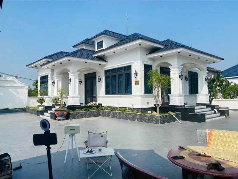 Khám phá ảnh Biệt thự 1 tầng hiện đại và sang trọng