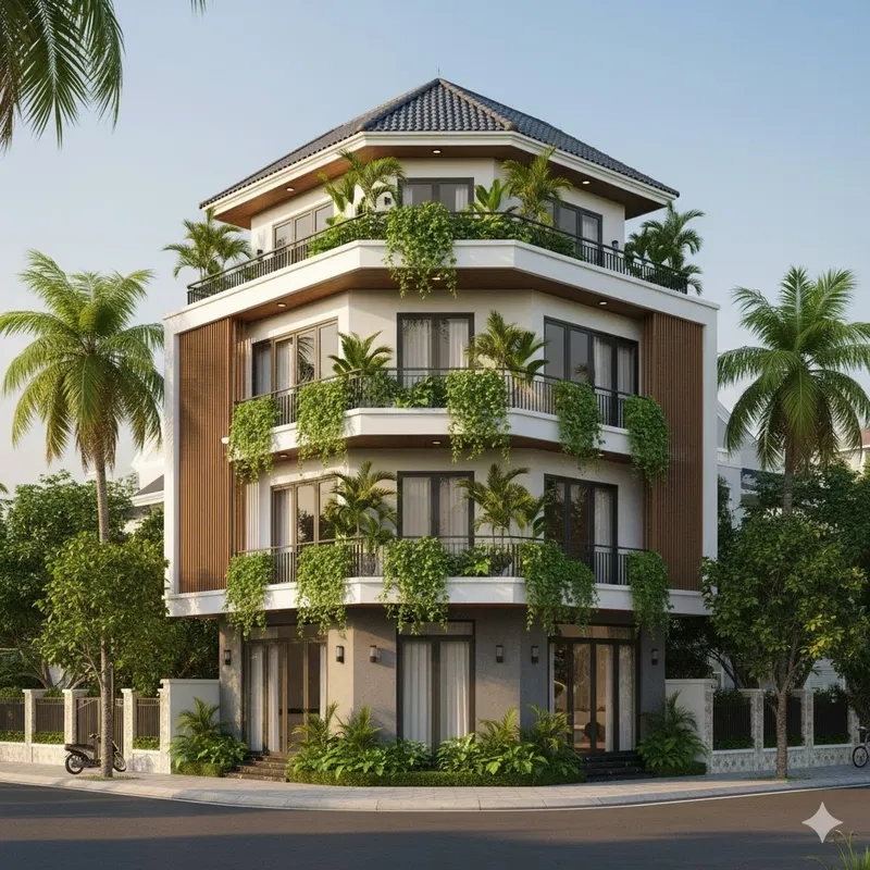 Biệt thự 2 mặt tiền là gì và có ưu điểm nổi bật nào?