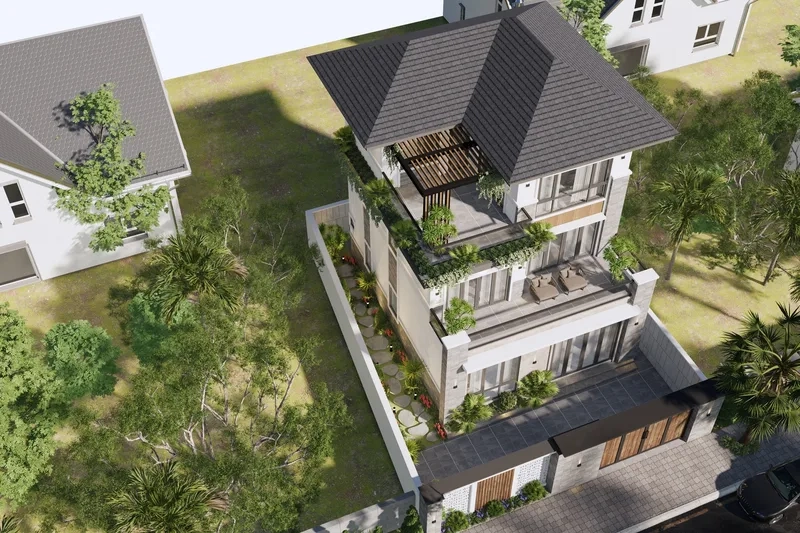 Sống tiện nghi với biệt thự 3 tầng hiện đại đẳng cấp