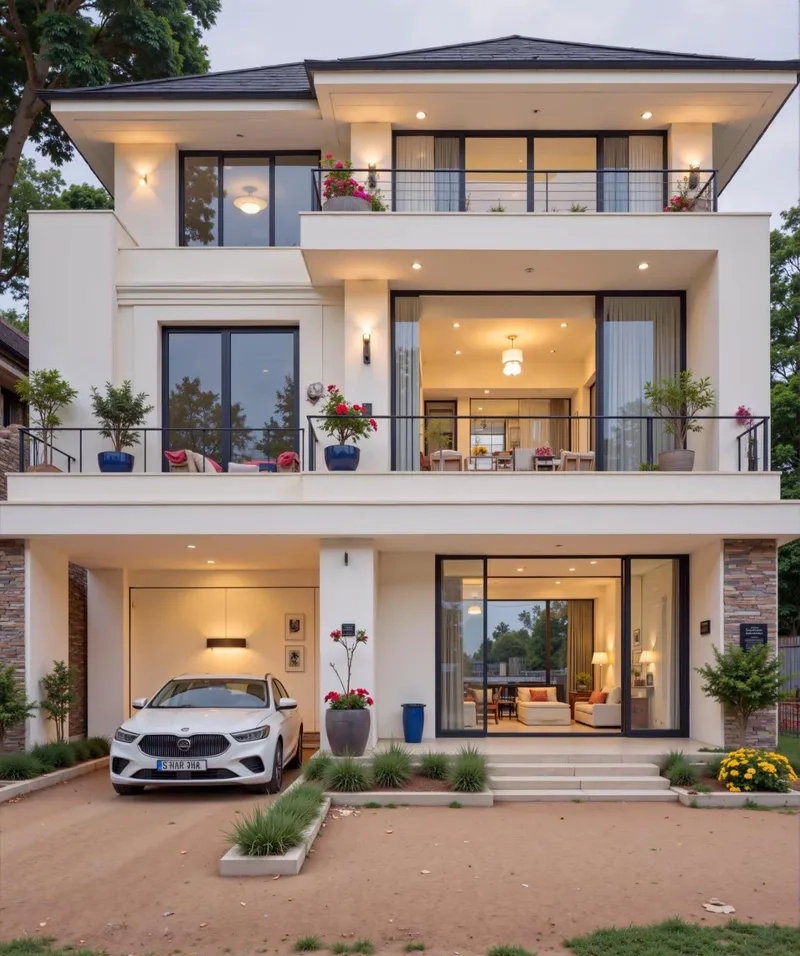 Sang trọng tinh tế biệt thự 3 tầng tân cổ điển sang trọng