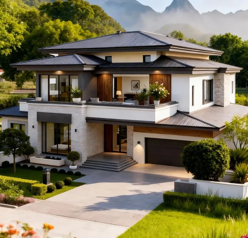 Nghỉ dưỡng lý tưởng với biệt thự 3 tầng nghỉ dưỡng xanh mát