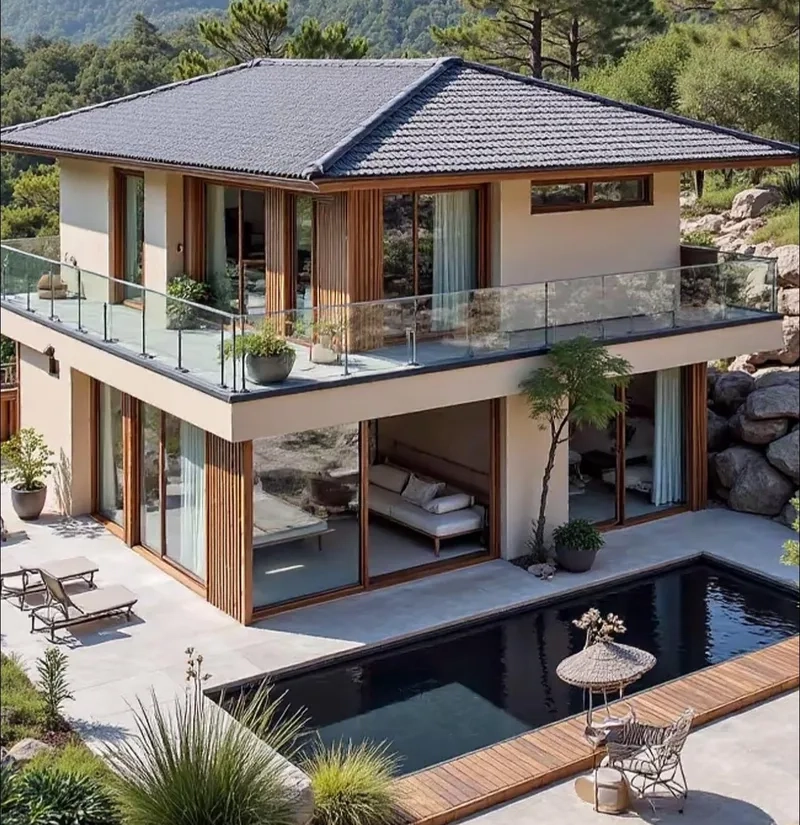 Tính toán chi phí xây biệt thự có hồ bơi hợp lý