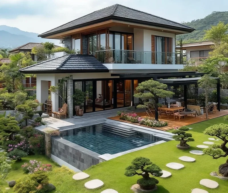 Tham khảo mẫu biệt thự có hồ bơi đẹp nổi bật