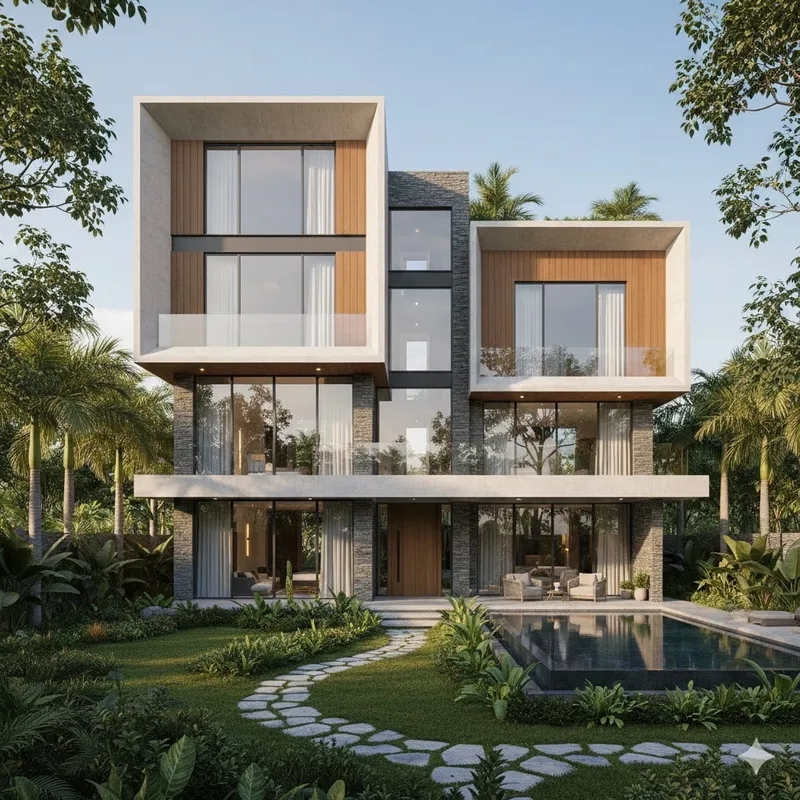 Dự toán thông minh chi phí xây biệt thự đơn lập chính xác