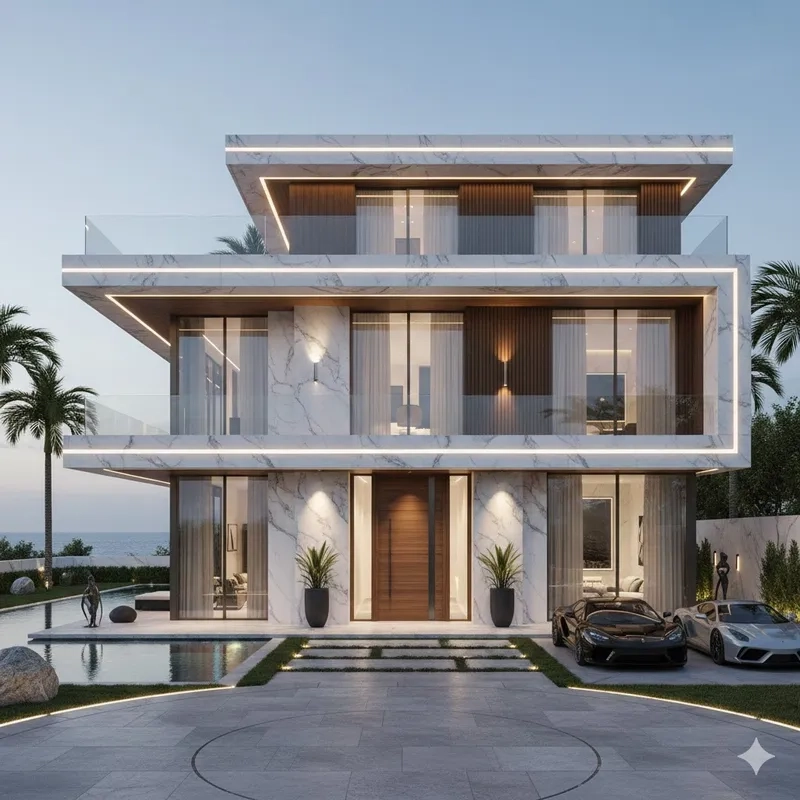 Thể hiện gu thẩm mỹ với phong cách biệt thự đơn lập hiện đại