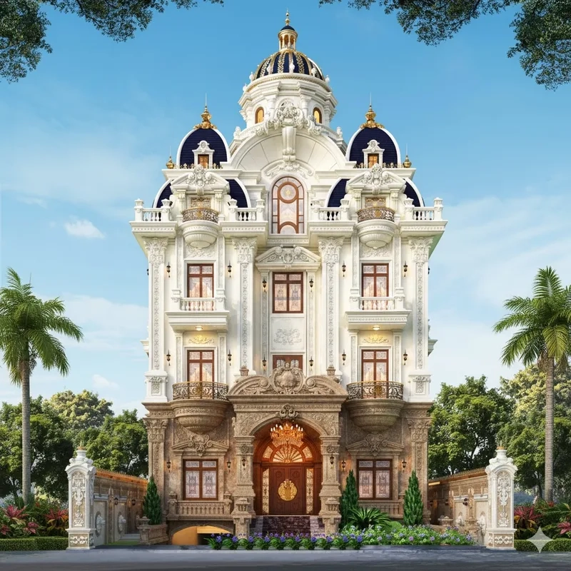 Tạo không gian với phong cách biệt thự kiểu pháp độc đáo