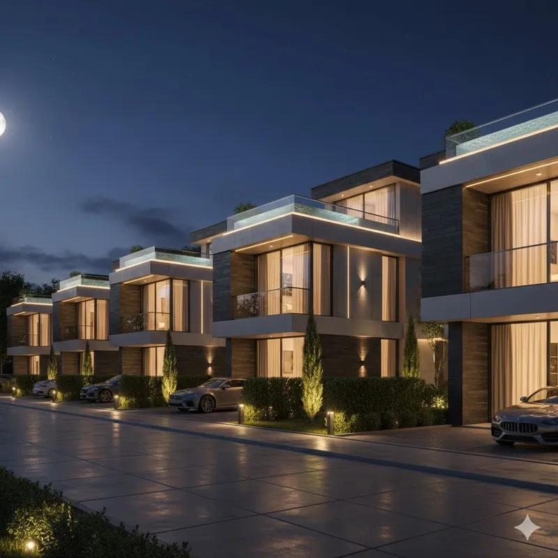 Lựa chọn biệt thự liền kề mini gọn gàng và tiện lợi