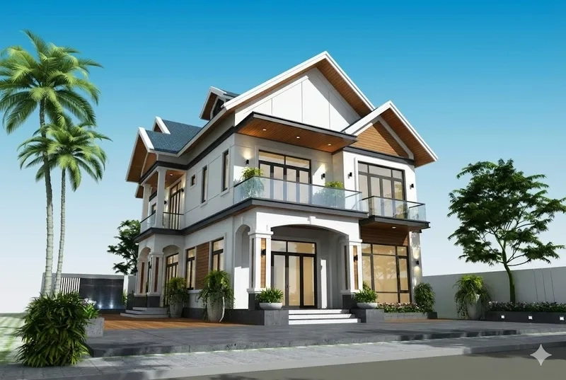 Xem ngay mẫu biệt thự mái thái mới nhất đáng tham khảo