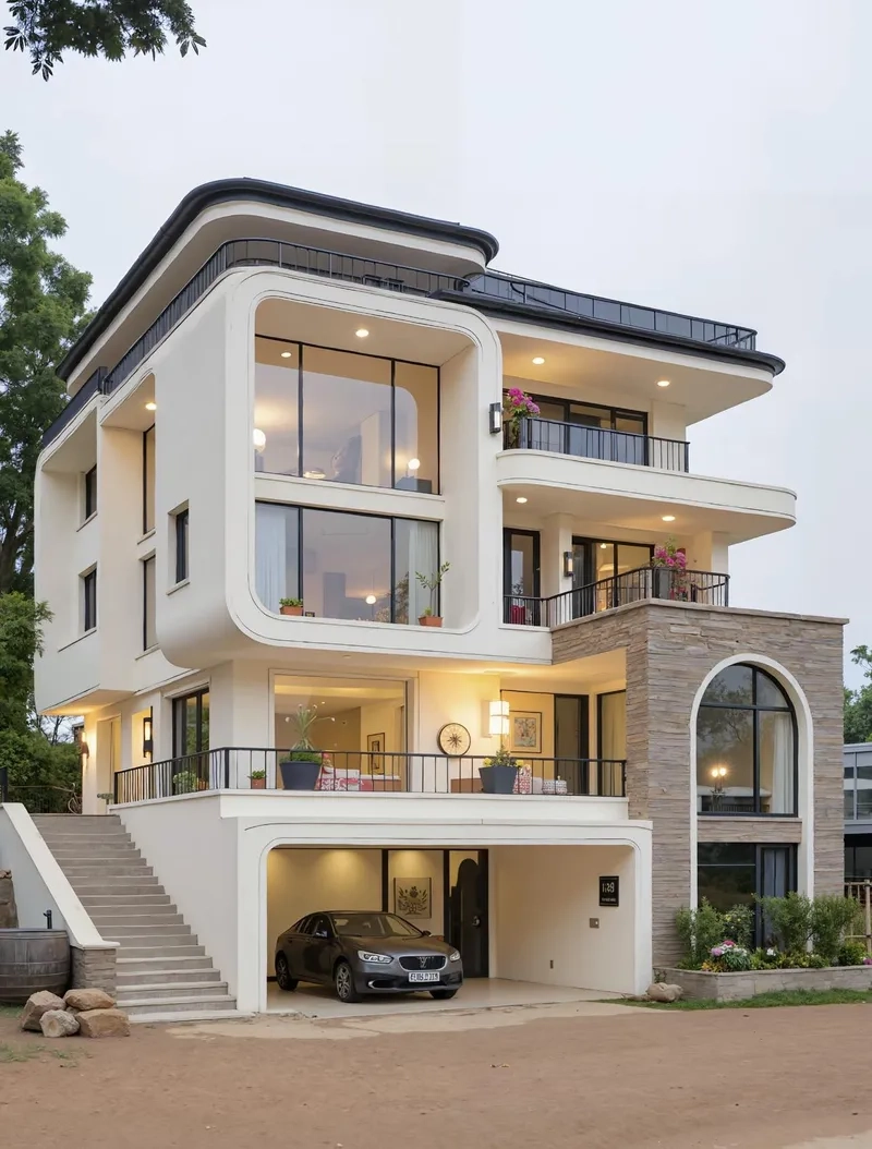 Thiết kế tiện nghi với thiết kế biệt thự nghỉ dưỡng hiện đại