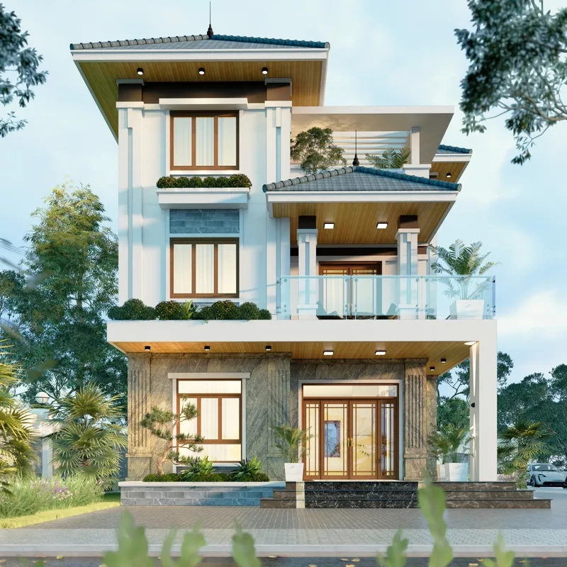 Chiêm ngưỡng Biệt thự nhà vườn cấp 4 tiện nghi và tinh tế