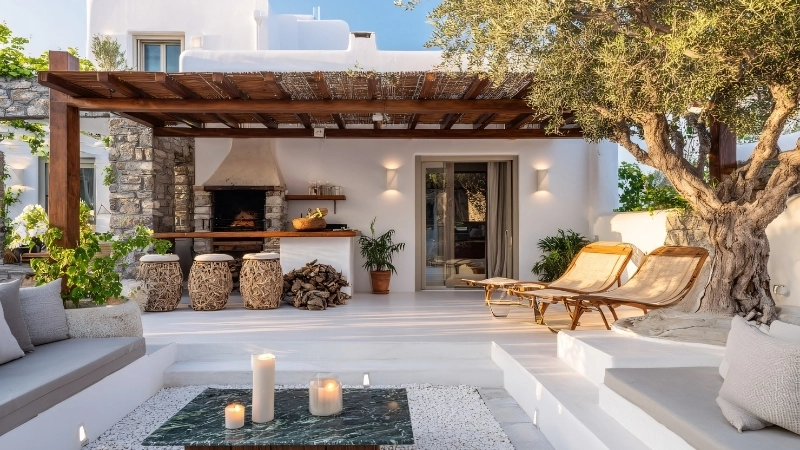 Biệt thự vườn cấp 4 mái nhật thiết kế đối xứng cân đối và bề thế