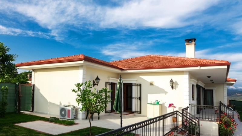 Biệt thự vườn cấp 4 nông thôn kết hợp nhà thờ họ trang nghiêm