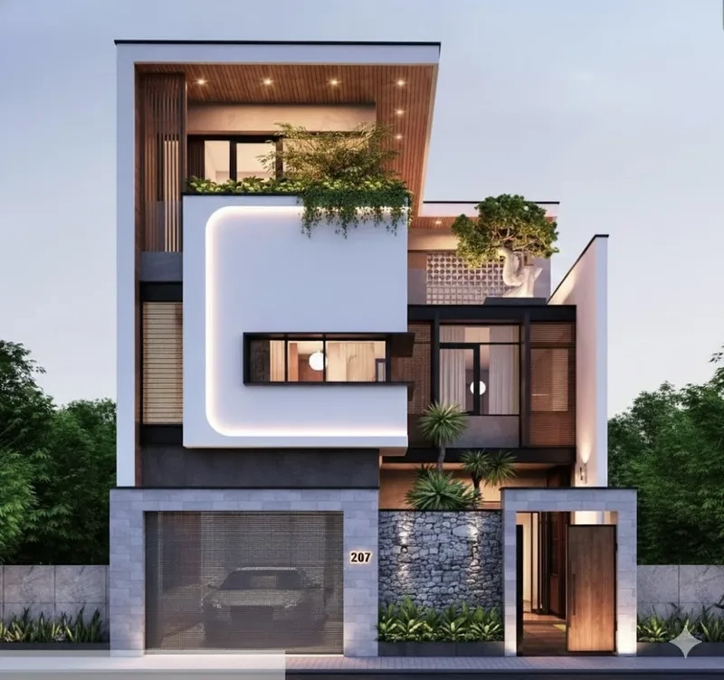 Khám phá khu biệt thự phố đẳng cấp và sang trọng