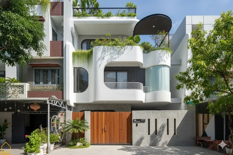 Lựa chọn biệt thự phố phong cách đơn giản tinh tế