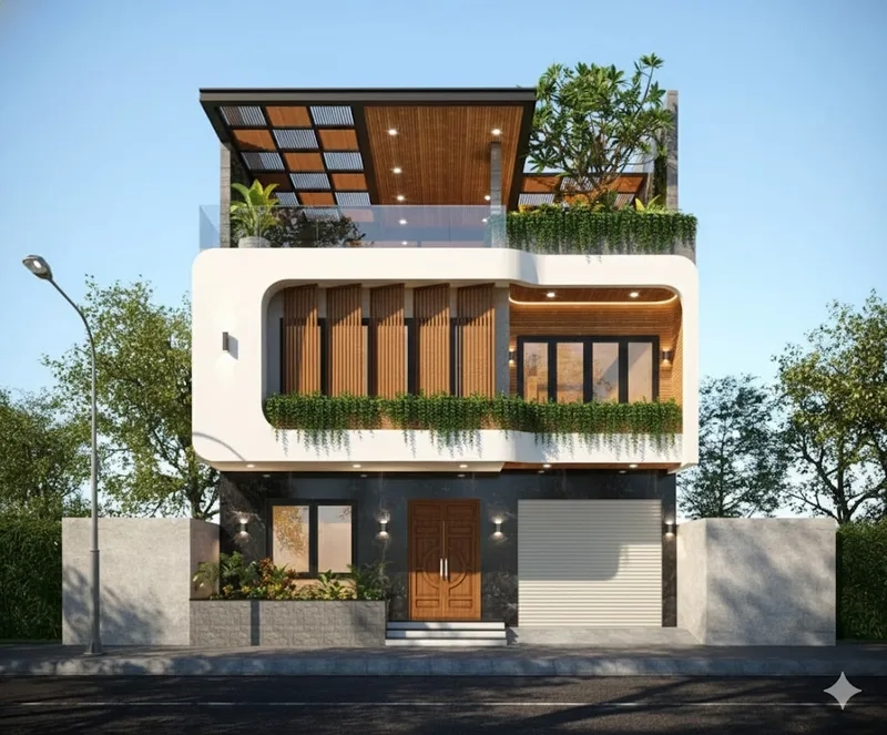 Khám phá mẫu biệt thự phố 2026 sang trọng