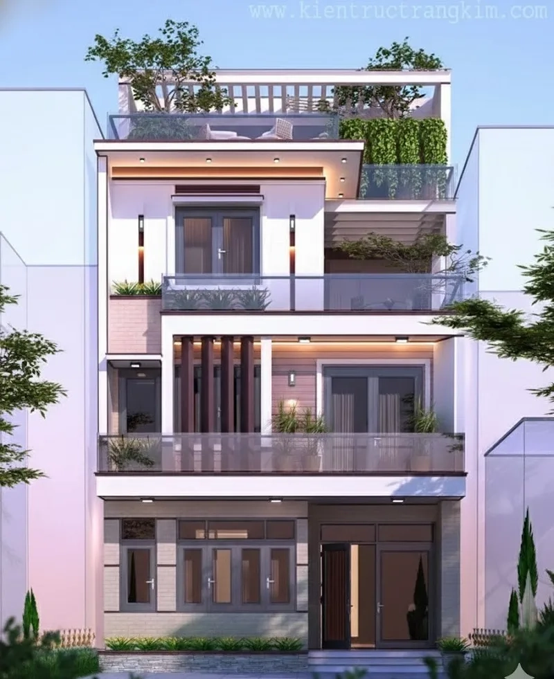 Chiêm ngưỡng biệt thự phố sang trọng đẳng cấp