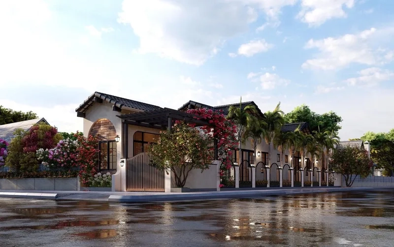 Tham khảo xu hướng mới mẫu sân vườn biệt thự nổi bật