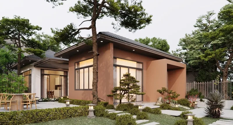 Trải nghiệm không gian rộng lớn biệt thự sân vườn rộng rãi thoải mái