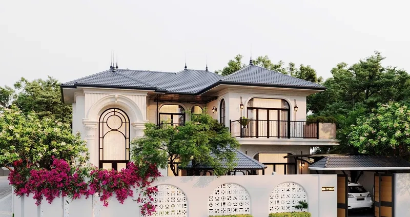 Nghỉ dưỡng tuyệt vời tại biệt thự tân cổ điển nghỉ dưỡng