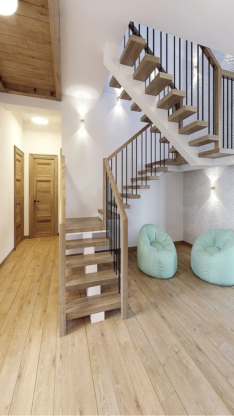 Ảnh cầu thang nhà ống bằng kính hiện đại, tôn vẻ sang trọng