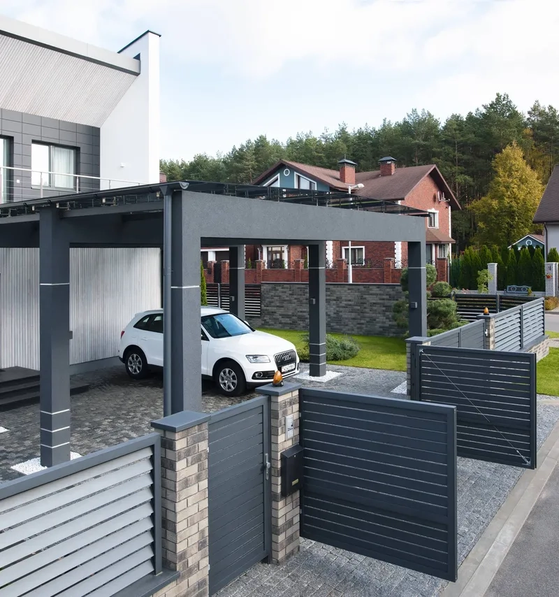 Các mẫu cổng nhà phố đẹp