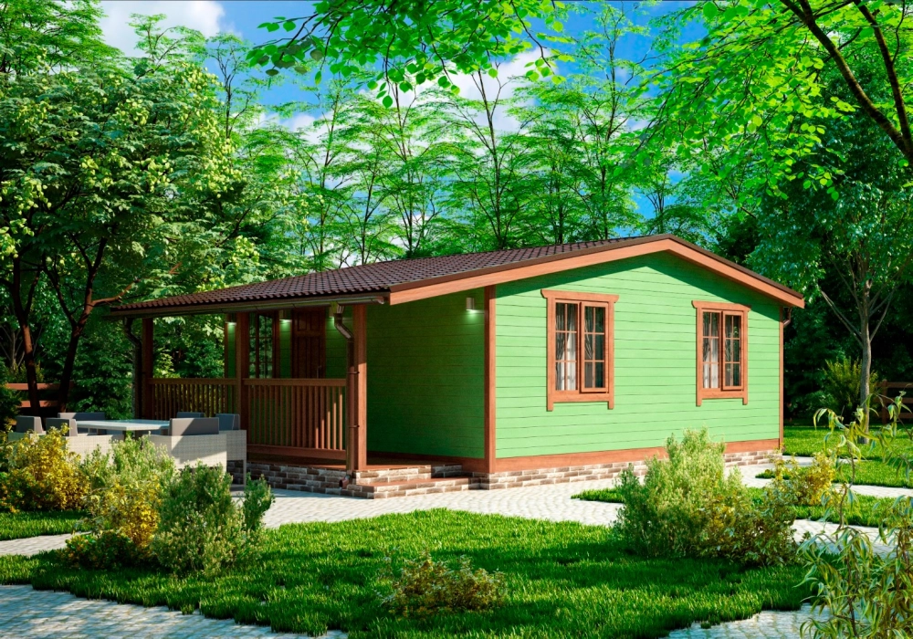 Tông màu trắng chủ đạo của biệt thự vườn cấp 4 hiện đại