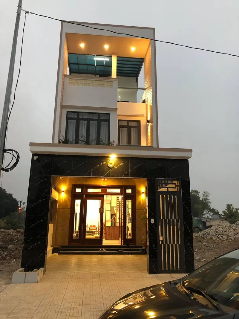 Mẫu nhà mặt phố hiện đại