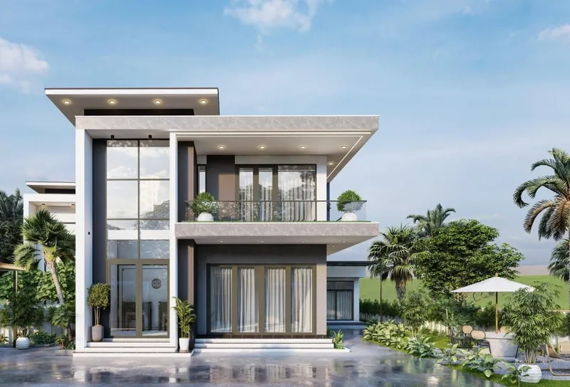 Trải nghiệm mẫu biệt thự đẹp hiện đại tiện nghi