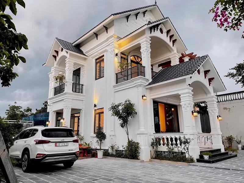 Nghỉ dưỡng tại mẫu biệt thự đẹp nghỉ dưỡng tuyệt vời