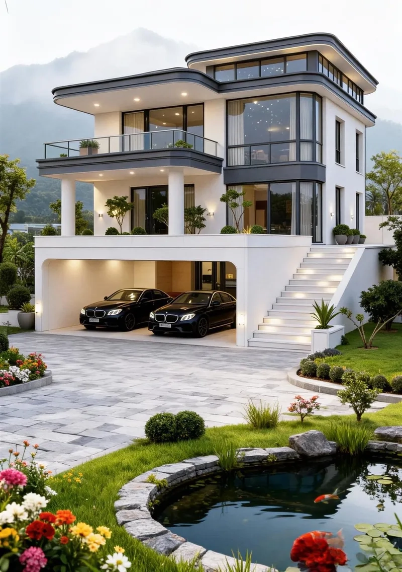 Trải nghiệm ảnh Mẫu biệt thự đẹp ấn tượng và sang