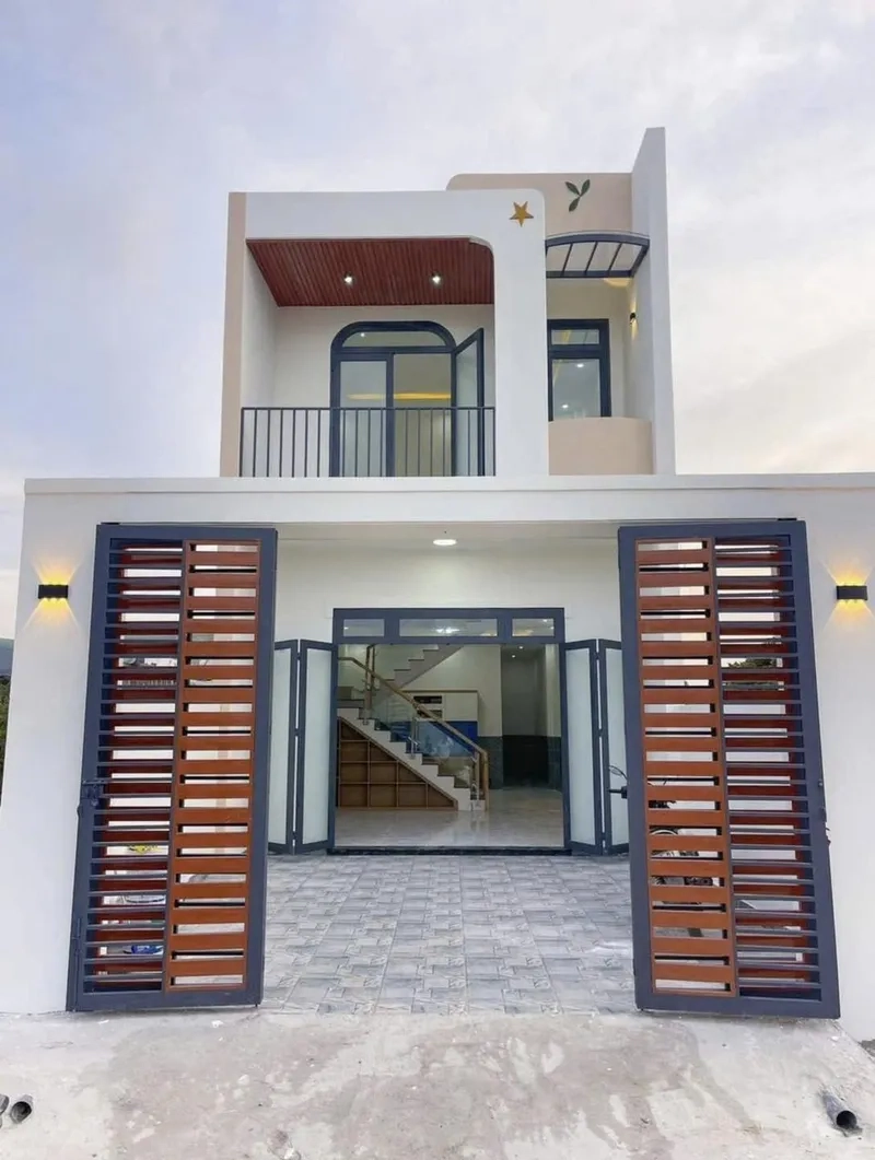 Nhà phố đẹp diện tích nhỏ xinh