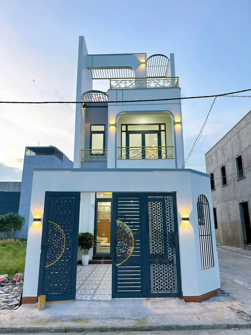 Khám phá mẫu nhà phố 2 tầng đẹp