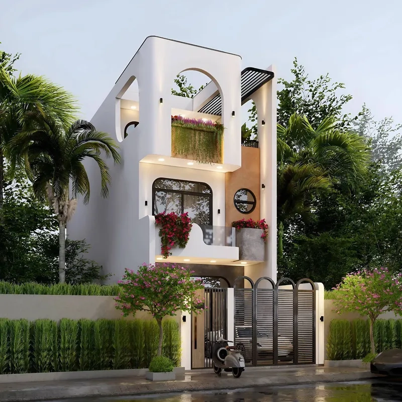 Nội thất nhà 2 tầng cao cấp