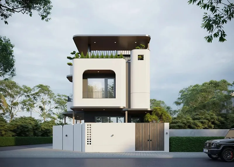 Chọn màu sơn nhà phố theo phong thủy