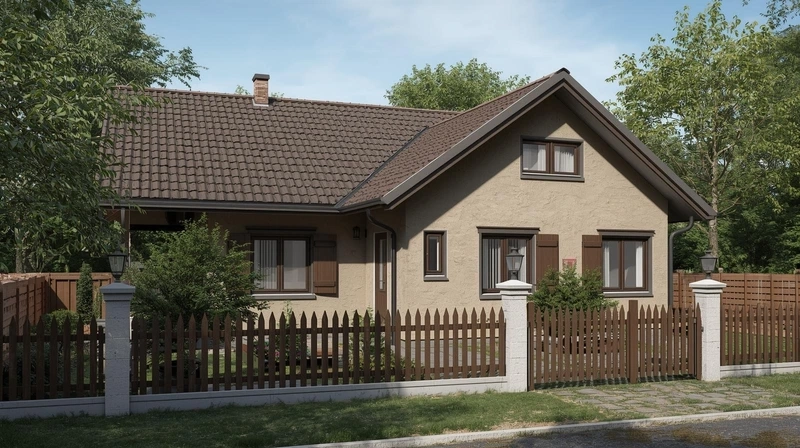 Mẫu nhà cấp 4 3 phòng ngủ sang trọng chuẩn thẩm mỹ cao