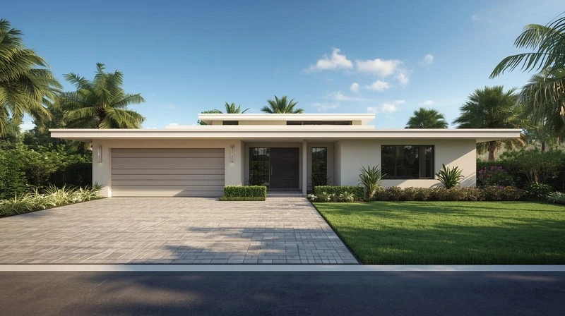 Không gian nhà cấp 4 4 phòng ngủ sân vườn xanh mát thư thái