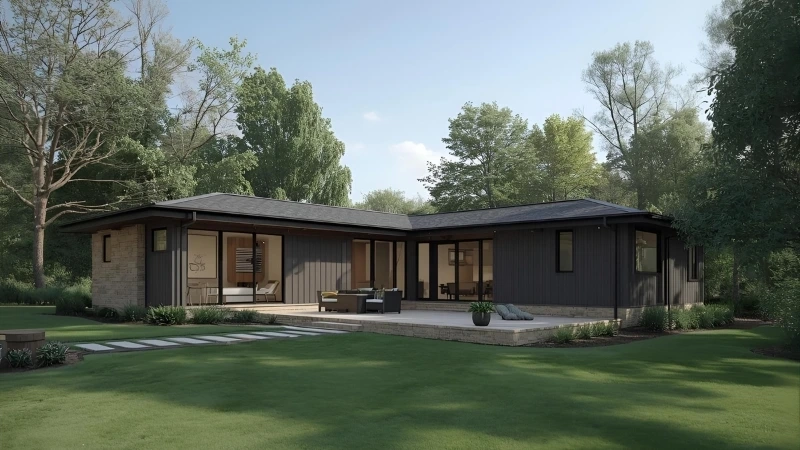 Nhà cấp 4 chữ L là như thế nào?