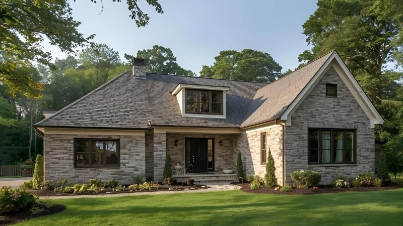 Phong cách trẻ trung từ nhà cấp 4 chữ L hiện đại