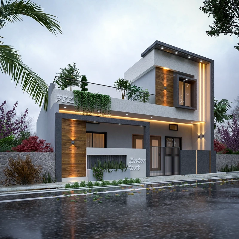 Kiểu nhà cấp 4 giá rẻ hiện đại đẹp đơn giản