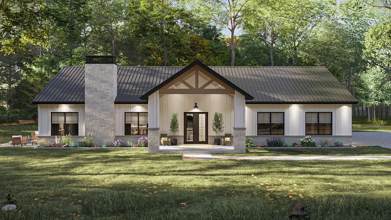 Tuyển chọn phối cảnh nhà cấp 4 hiện đại đẹp sang trọng