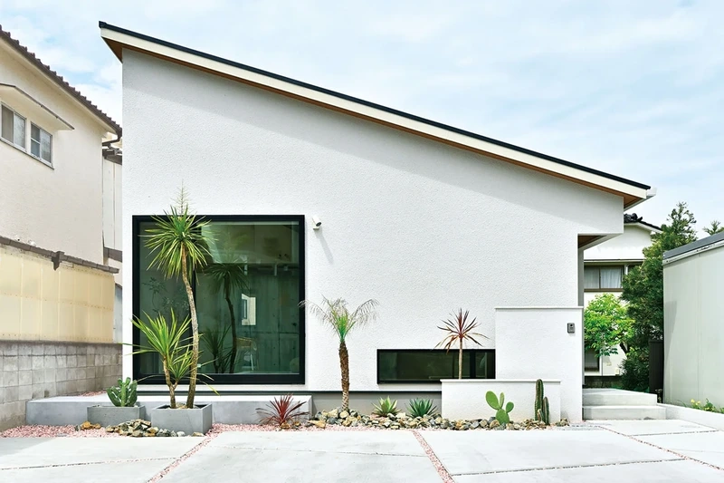 Chọn mẫu nhà cấp 4 mái lệch đơn giản tiết kiệm