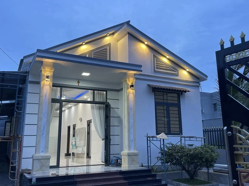 Tiết kiệm chi phí với nhà cấp 4 mái lệch giá rẻ