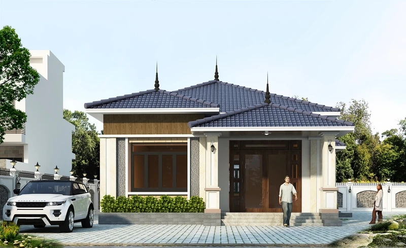 Gợi ý xu hướng mới cho mẫu nhà cấp 4 mái nhật