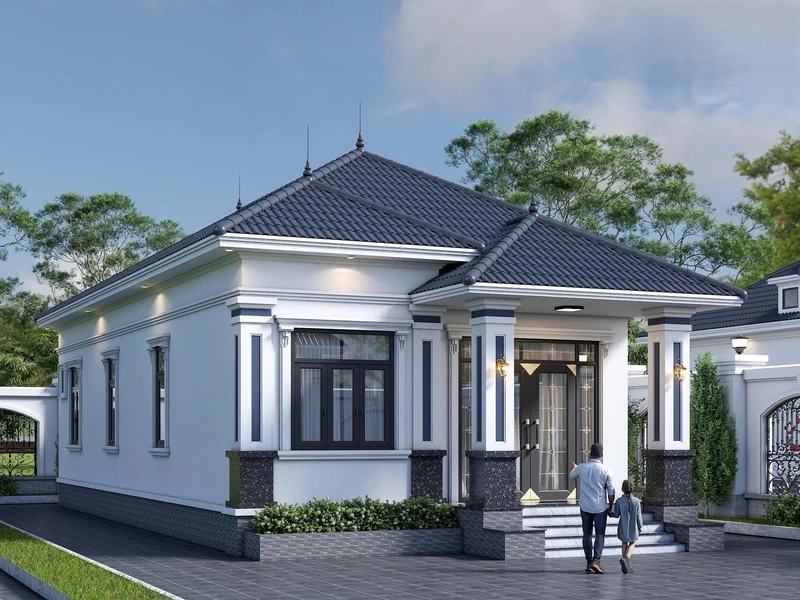 Không gian an yên trong nhà cấp 4 mái nhật nông thôn