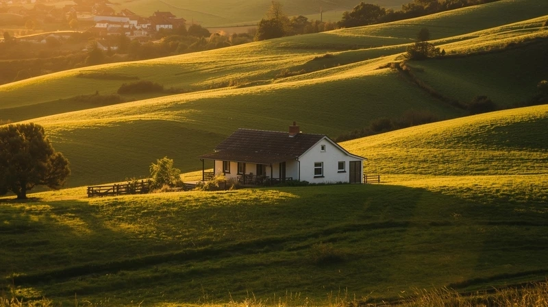 Chất quê qua nhà cấp 4 nông thôn truyền thống ấm áp