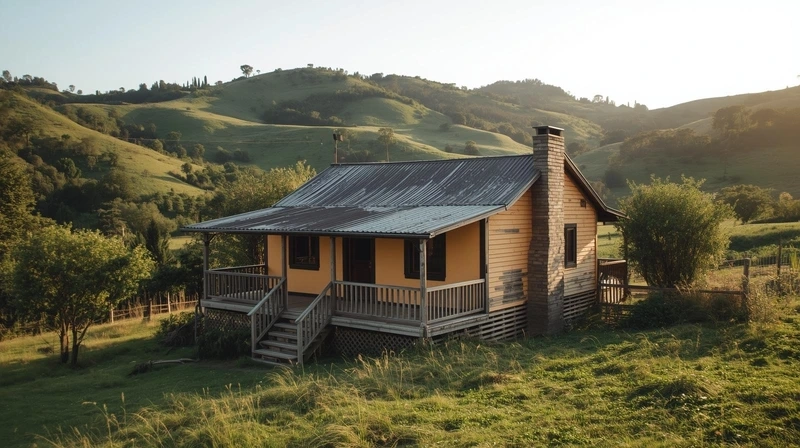 Không gian sống từ nhà cấp 4 nông thôn thoáng mát