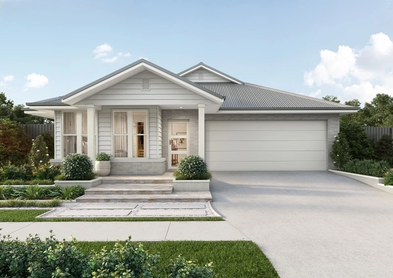 Thanh lịch sang trọng với nhà cấp 4 phong cách châu âu màu trắng