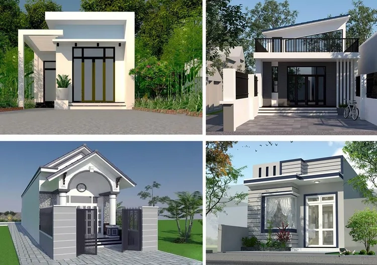 Ảnh nhà ống 1 tầng hiện đại hợp thị hiếu mới