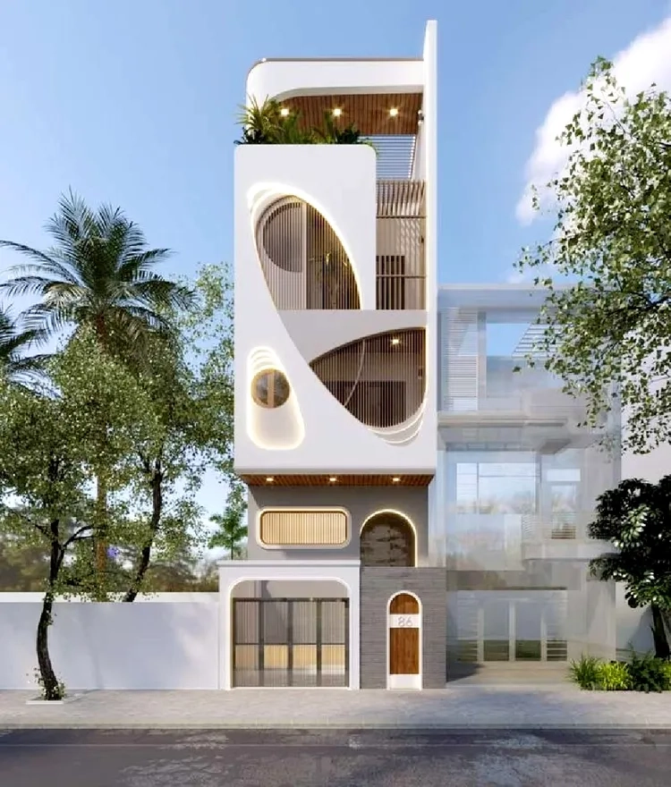 Xem ảnh so sánh nhà ống có tum và không tum tiện lợi