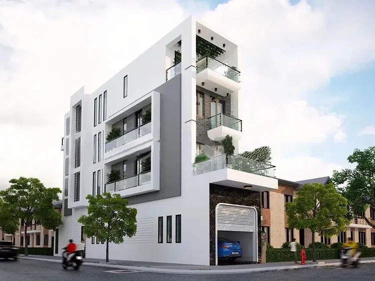 Khám phá vẻ đẹp sang trọng của ảnh kiến trúc nhà ống 2 mặt tiền